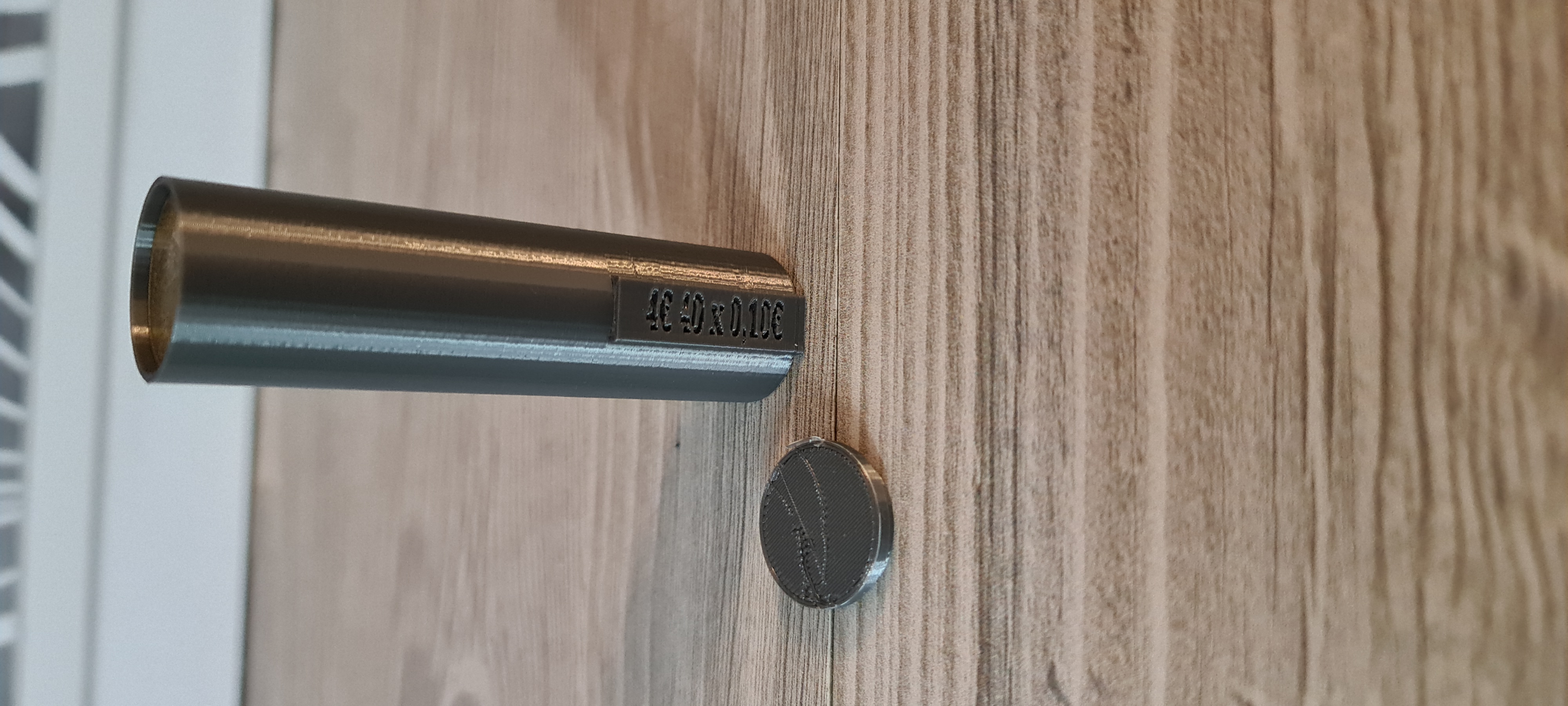 💶 1 欧元硬币卷/硬币盒・文件用于免费STL ・Cults