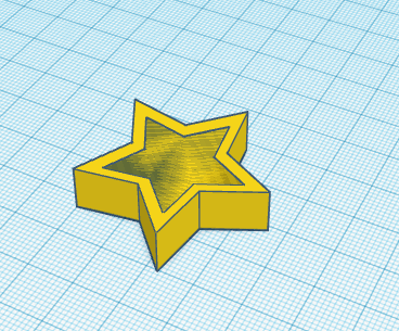 star cutter or decoration for Christmas tree