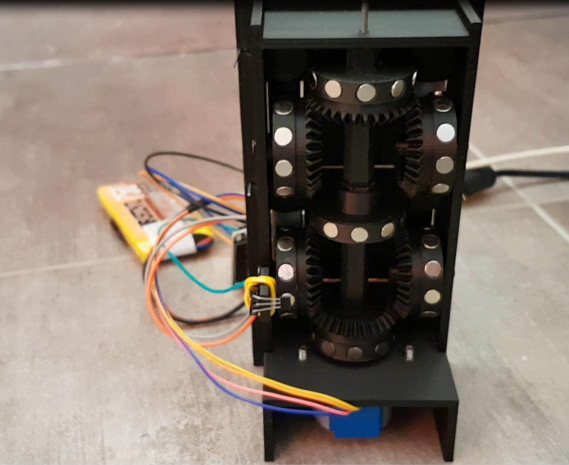 🕰️ Aeropic's magnetico-mechanical 7 segment display・Free STL File for ...