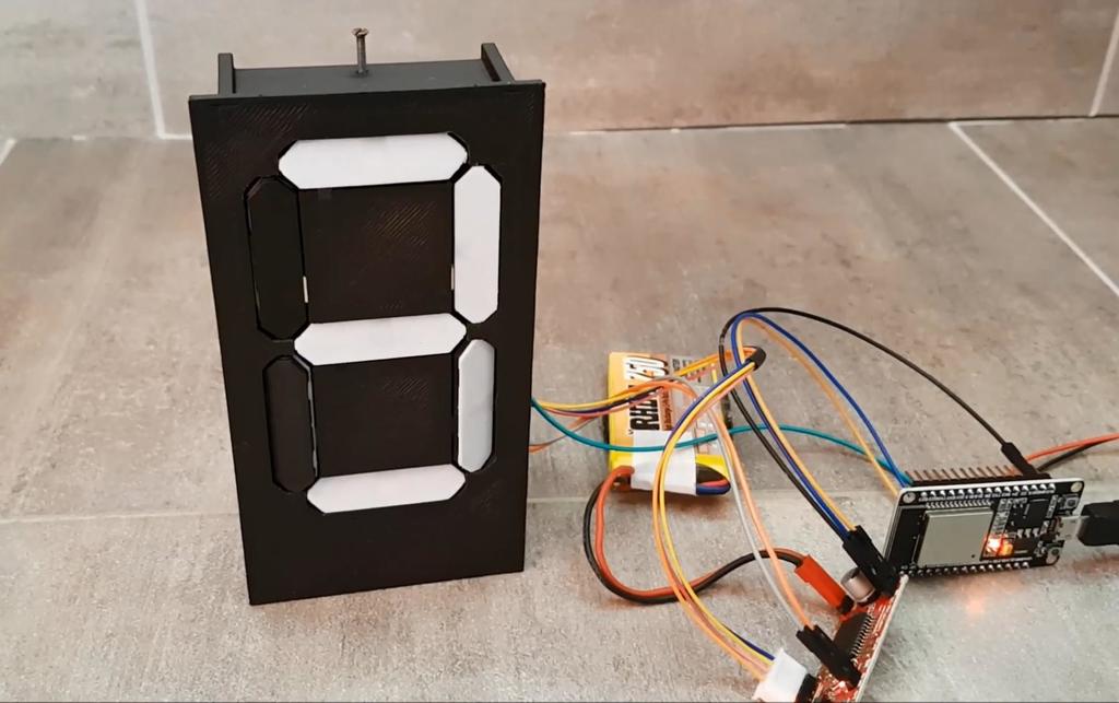 🕰️ Aeropic's magnetico-mechanical 7 segment display・Free STL File for ...