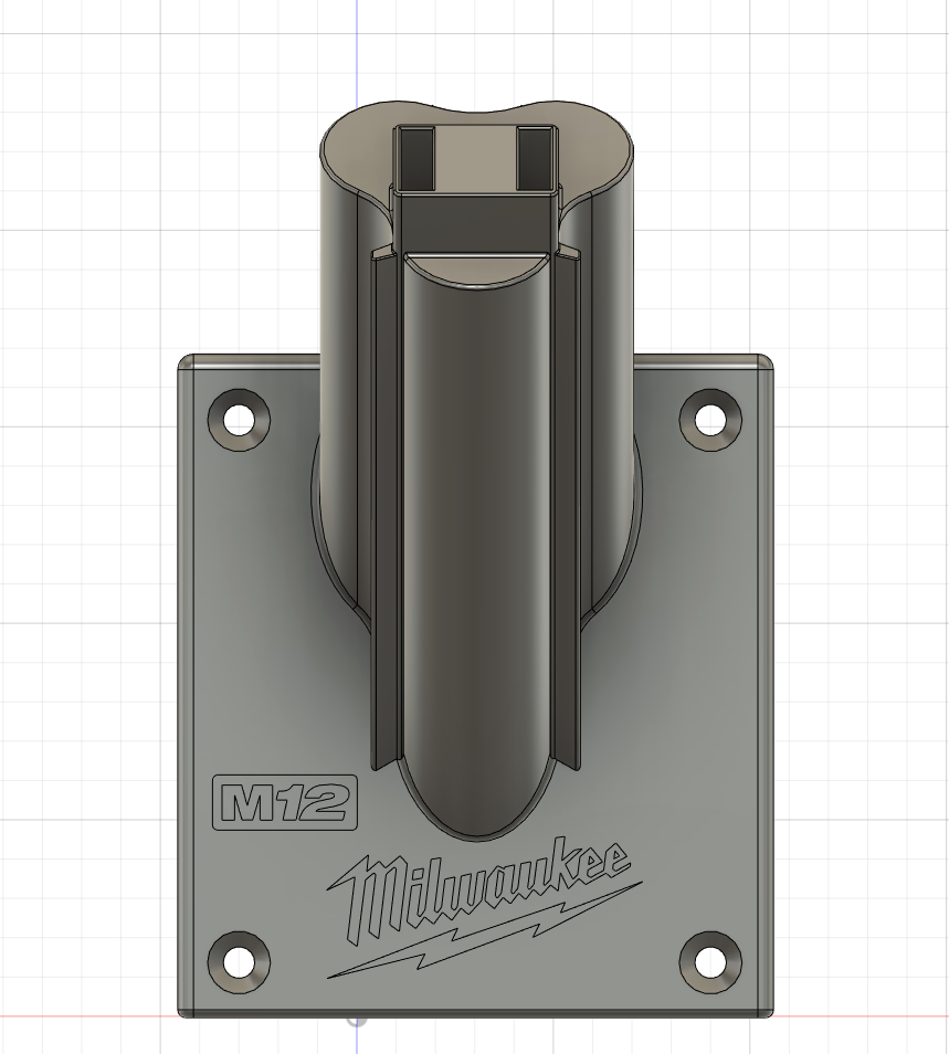STL file Milwaukee M12 tool holder 🔧 ・3D printer design to download・Cults