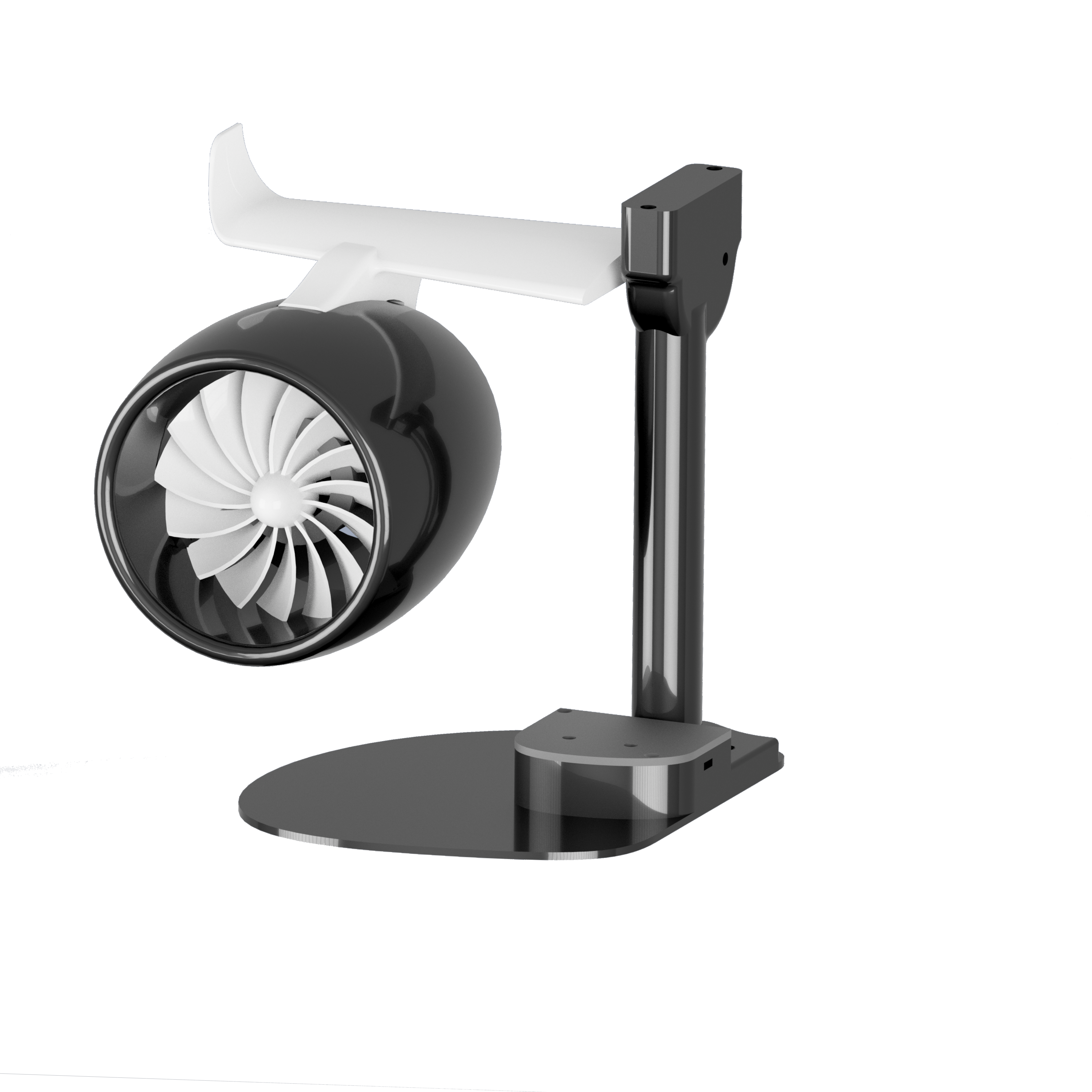 💾 USB Desktop Turbine - (simplified) JetFan・ 3D File for 3D printing・Cults