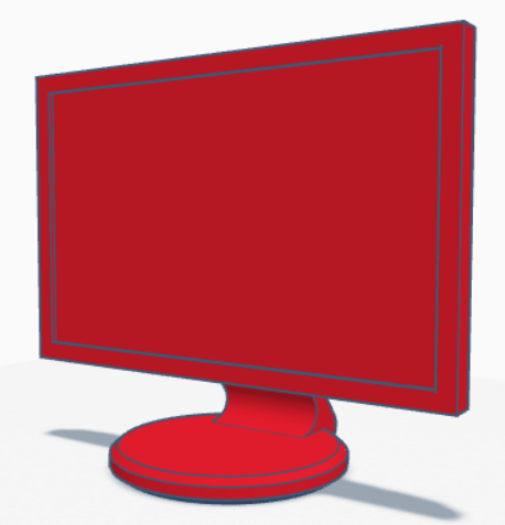 Free STL file Simple Computer Monitor 🖥️ ・3D printing model to download ...