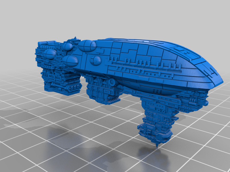 Free STL file SW:Armada Assault Frigate MK1 type 5 🚀 ・3D printing model ...