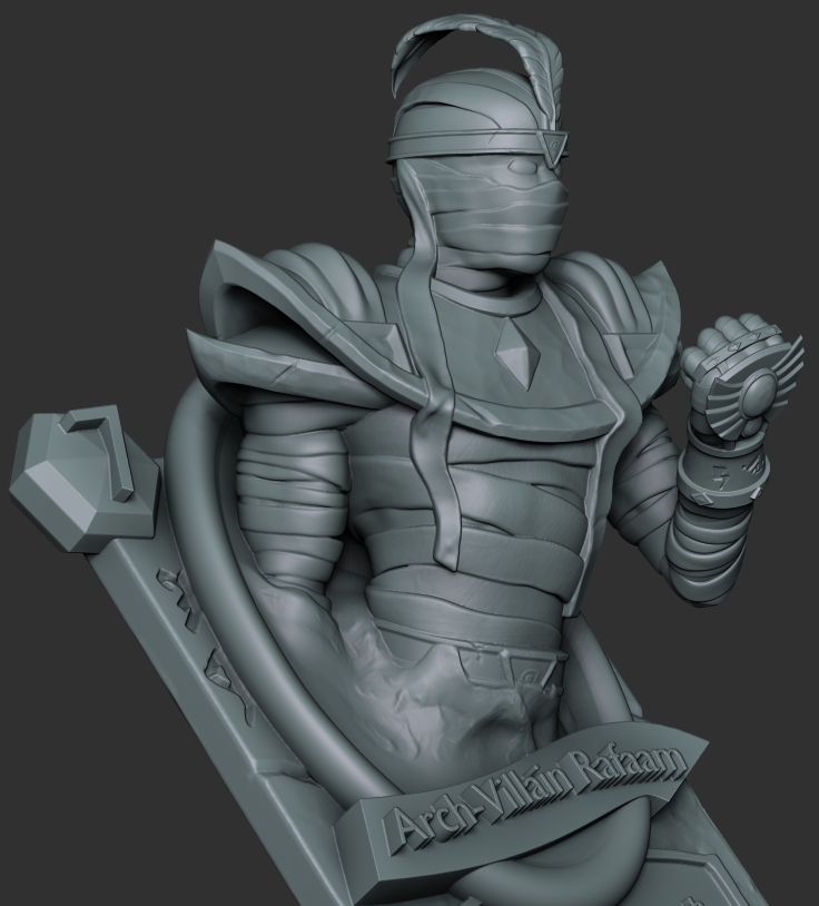 STL file Archvillain Rafaam 🦹・3D printing idea to download・Cults
