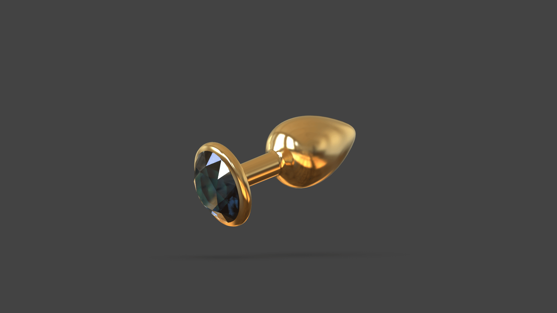 DIAMANT-ANALPLUG OBJ Datei fr Cults