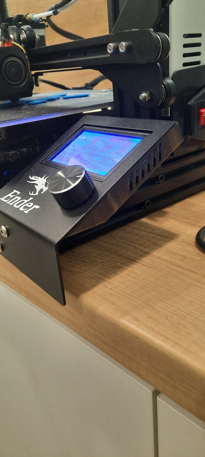 Free STL file ENDER3 - CONTROL PANEL COVER 🎛️ ・Template to download and ...