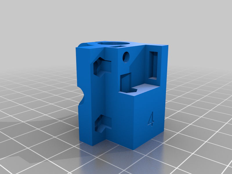 Free 3D file Ultimaker block for 8x11x30 and 6mm cross shafts ・3D ...