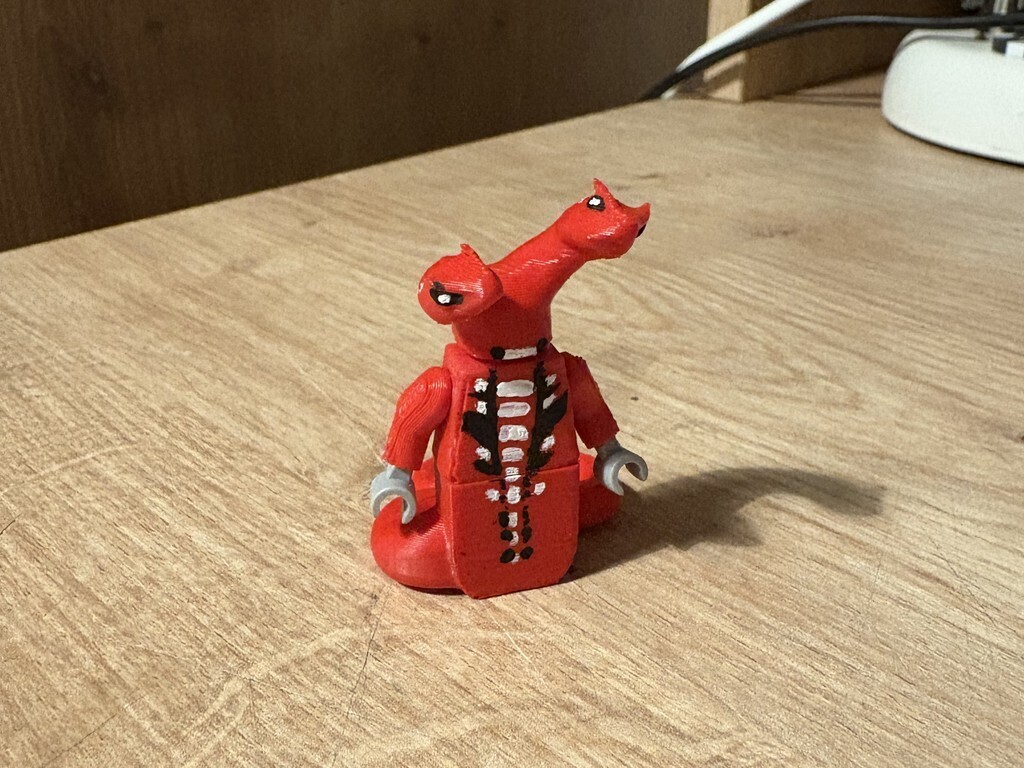 🐍 Lego ninjago snake head / fangtom・Free STL File for 3D