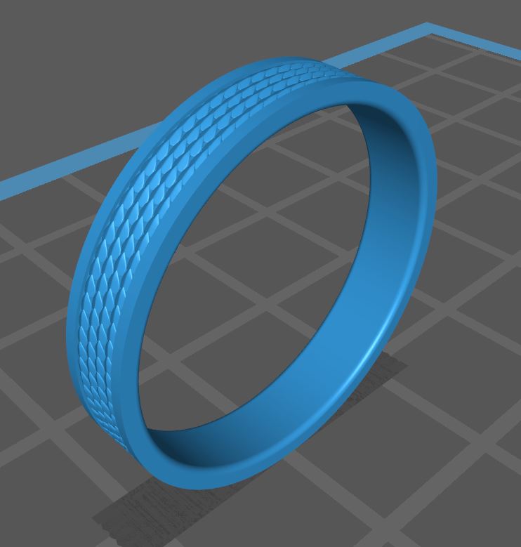 Model Rings Scale 💍 Scale Ring・Free STL File for ・Cults