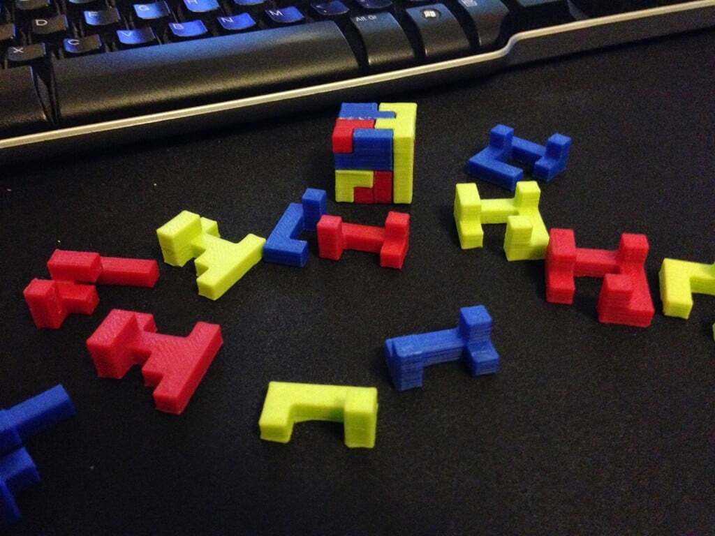 Printable Interlocking Puzzle #2