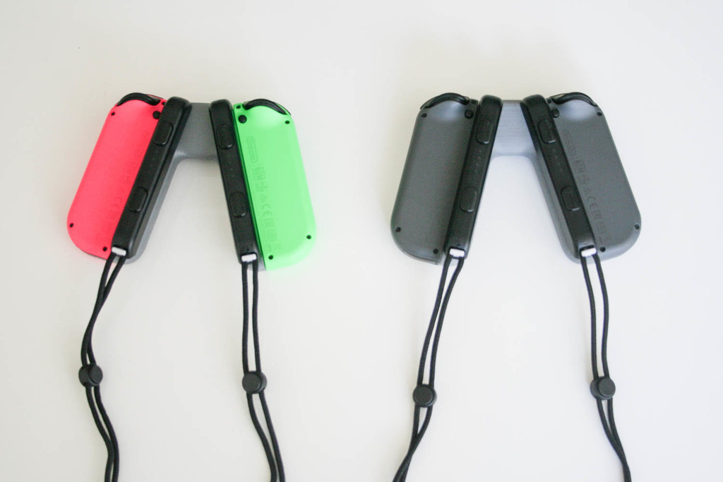 🕹️ Nintendo Switch Joy-con Grip (store the strap)・Free STL File