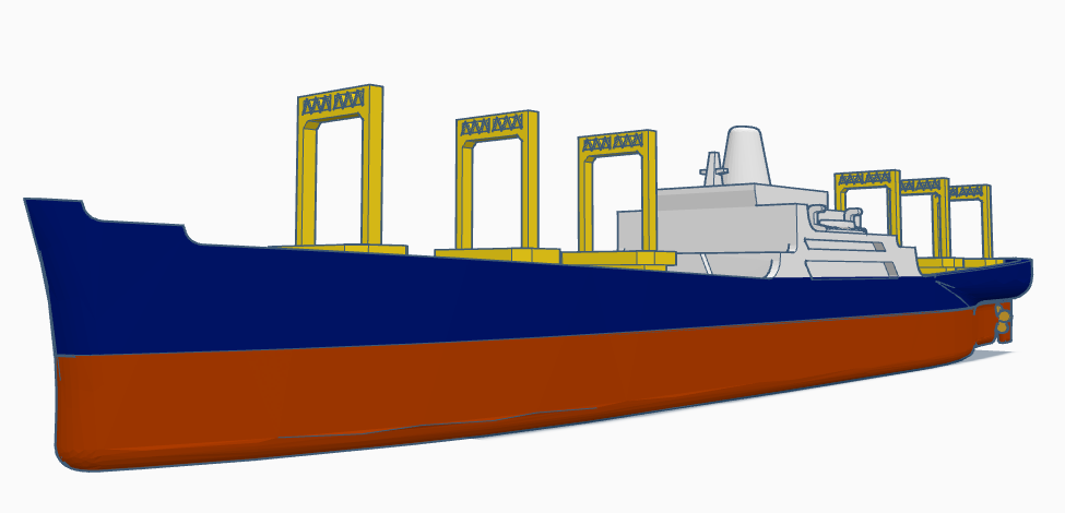 Free 3D file Simple Bulk Merchant Ship 🚢 ・3D printable model to ...