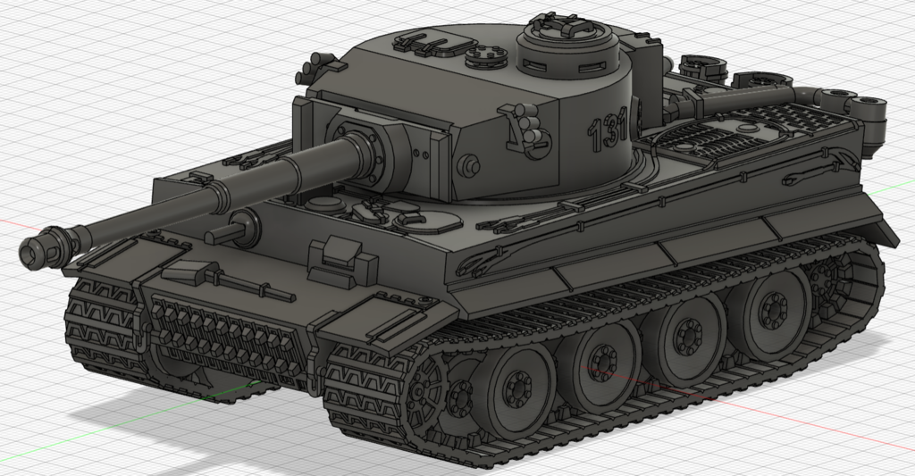 🐅 Armored Fighting Vehicle VI Tiger 1 Ausf. E- EARLY・Free STL