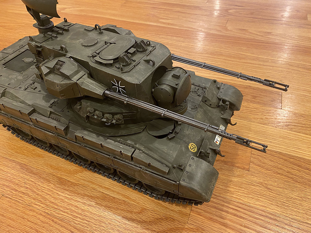 TAMIYA FLAKPANZER GEPARD 1:16 タミヤ 西ドイツ・ゲパルト対空