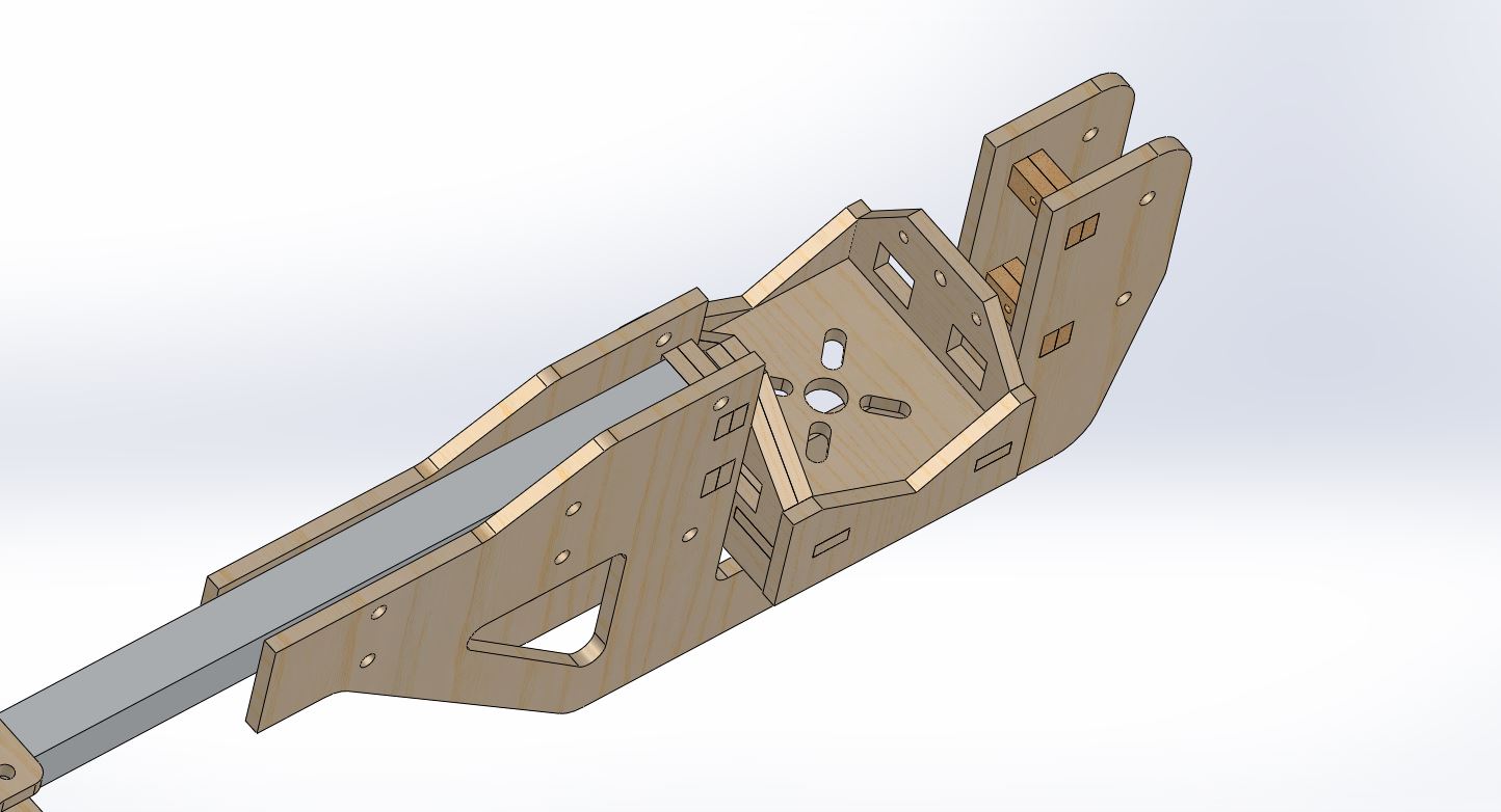 🔧 Bicopter 3D laser cut・Free STL File for ・Cults