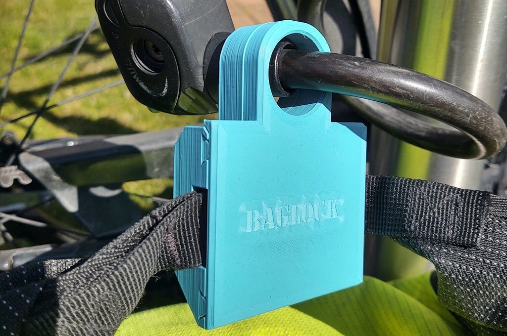 #BagLock : sichern Sie Ihre Fahrradtaschen, z.B. Ortlieb Bike Packer,  einfach zu druckenKostenlos STL Datei fr Cults