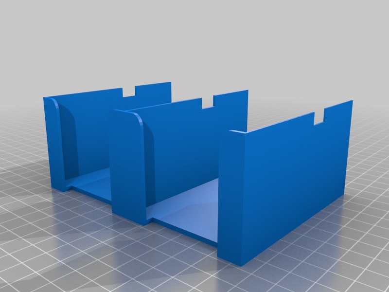 Wingspan Card Holder - Remix for Wider/Thicker SleevesFree STL File for Cults Wingspan Card Holder - Remix for Wider/Thicker SleevesFree STL File for Cults
