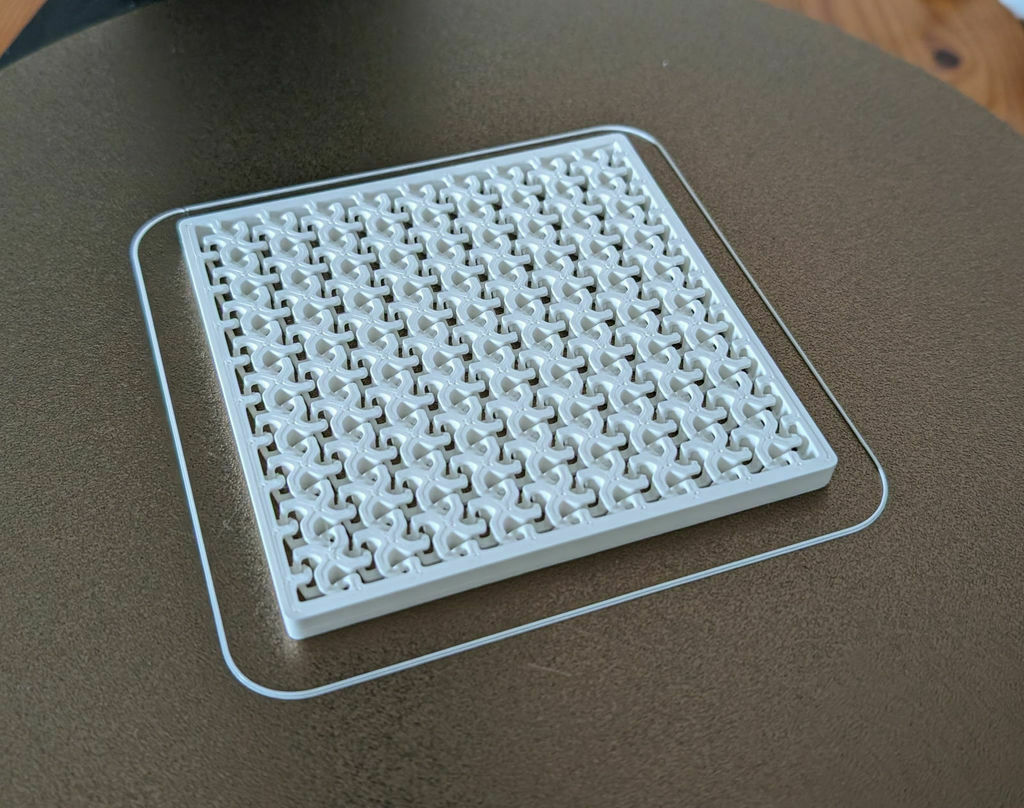 🔪 Fabric coaster pad・Free 3D File for ・Cults