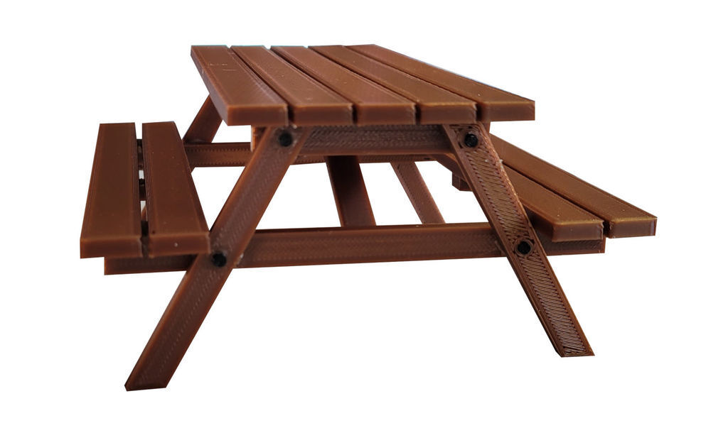 Free STL file Australian picnic table 🌳 ・3D printing design to download ...