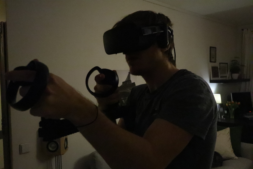 Free 3D file Oculus touch gun stock 🔫 ・3D printing model to download