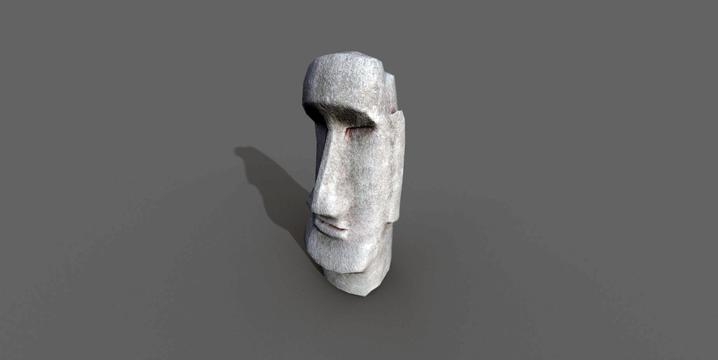 🗿 Moai・Free 3D File for ・Cults