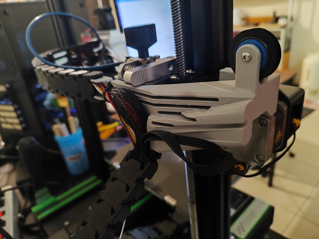 🔗 X Axis Chain Mount for X & Z Links, Slotted on X Stepper Motor with ...