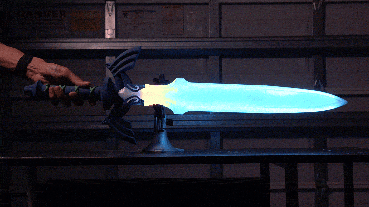 Free STL file LED Zelda Master 🗡️ ・3D printing model to download・Cults