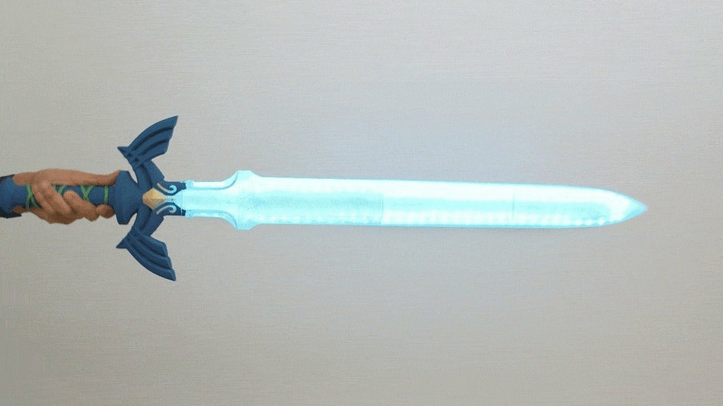 Led Master Sword 🗡️ LED Zelda Master Sword with Sounds・Free STL File for ・Cults