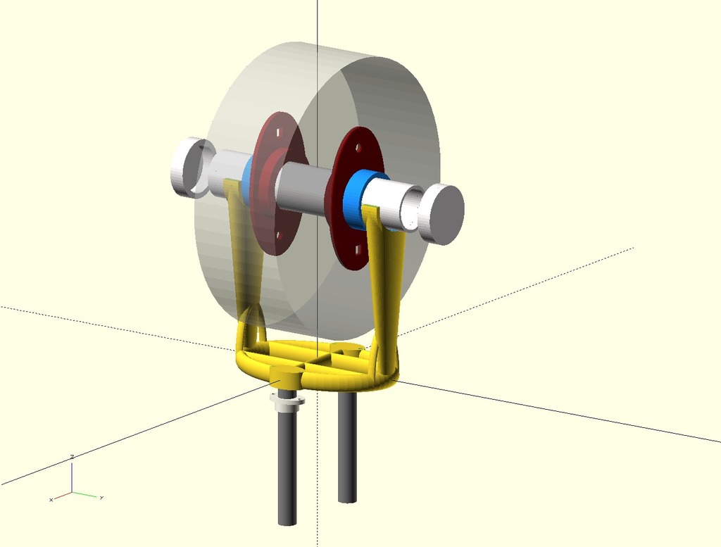 Fancy Spools 🔧 Printrbot Simple Metal Fancy Spool Holder・Free 3D File for ・Cults