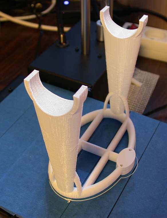 Fancy Spools 🔧 Printrbot Simple Metal Fancy Spool Holder・Free 3D File for ・Cults