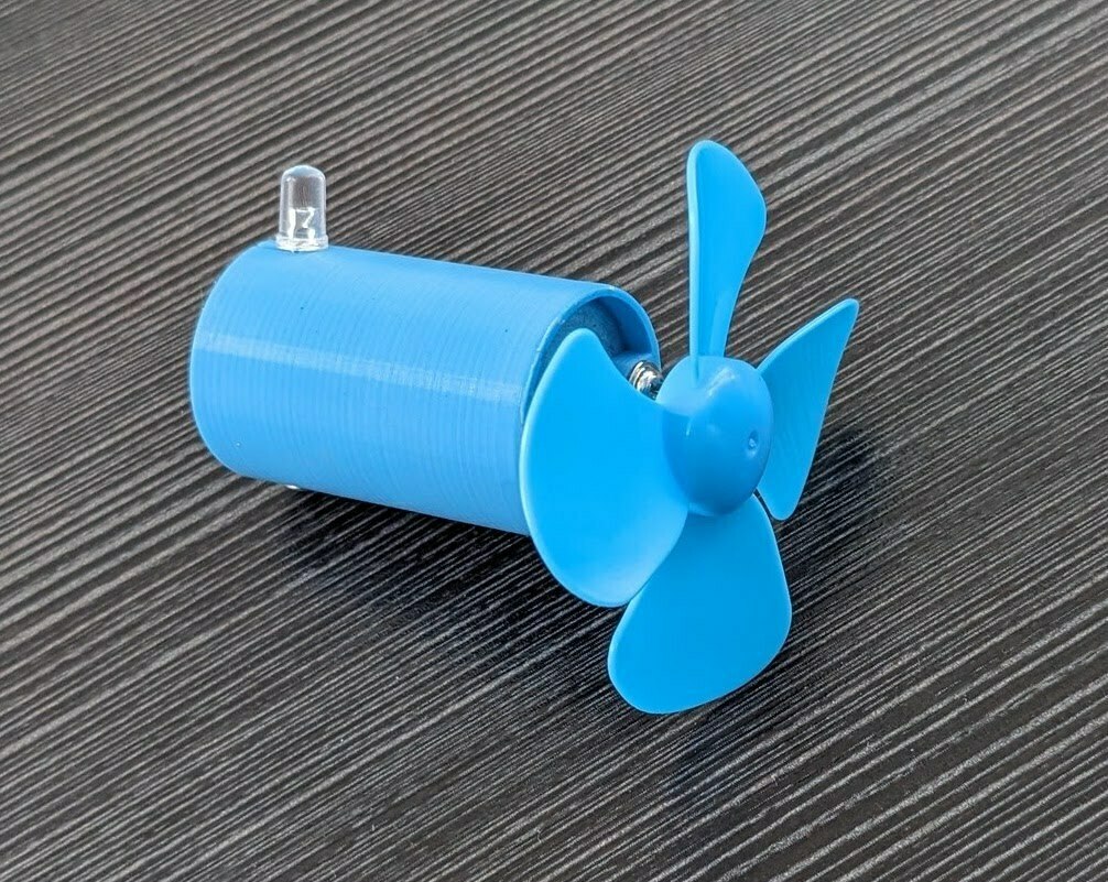 Mini Molino De Viento Con Panel Solar – Turbina Eólica De 3D Para Enseñanza Y Decoración – Juguete Educativo De Energía Renovable Para Niños – Regalo Tecnológico Y Ecológico