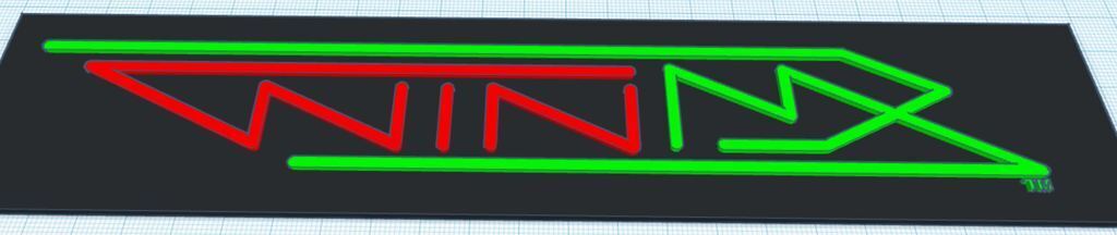 Free 3D file WinMX Logo 🎨 ・3D print model to download・Cults