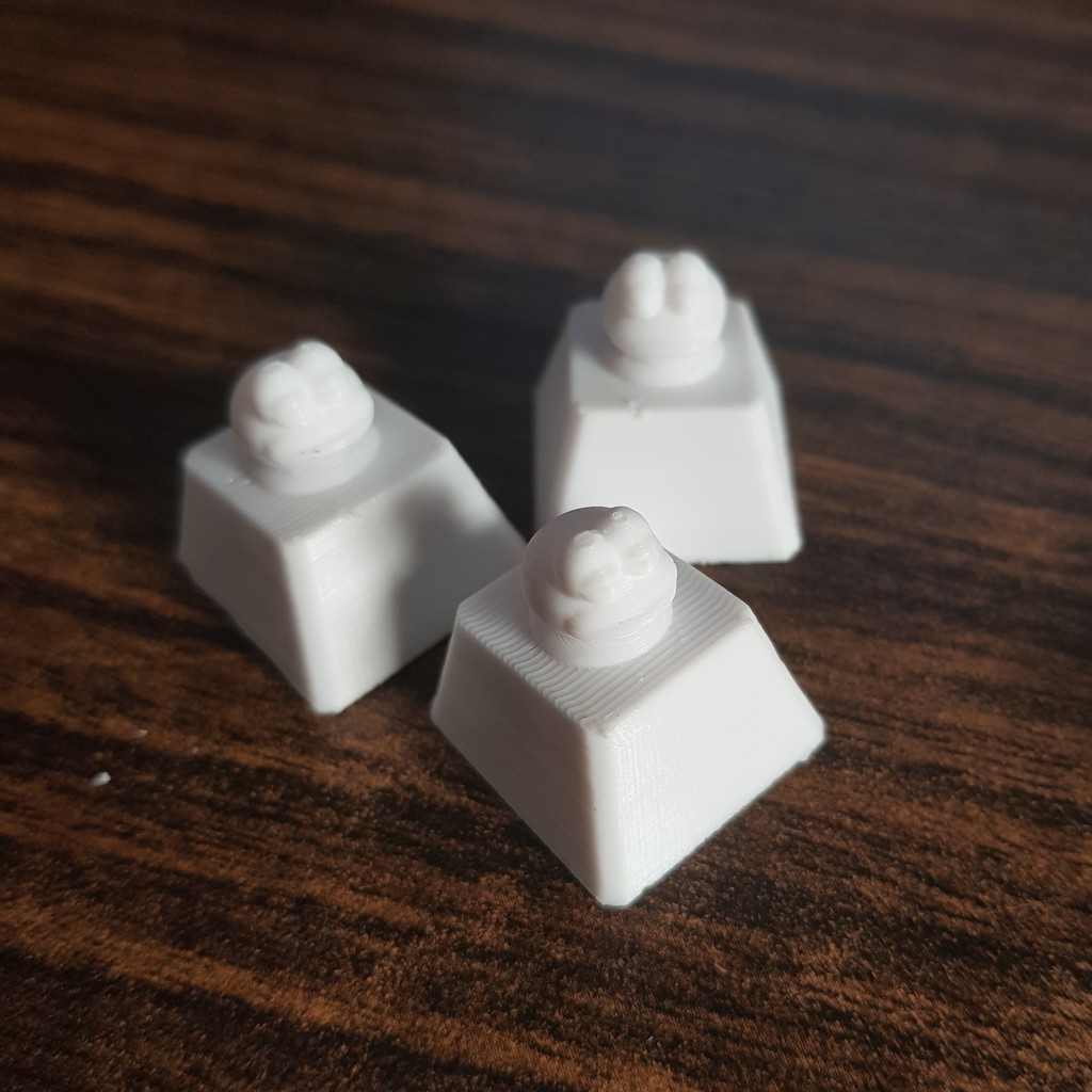 Archivo 3D gratis PEPE Keycap para teclado Cherry MX 🍒 ・Plan de la ...
