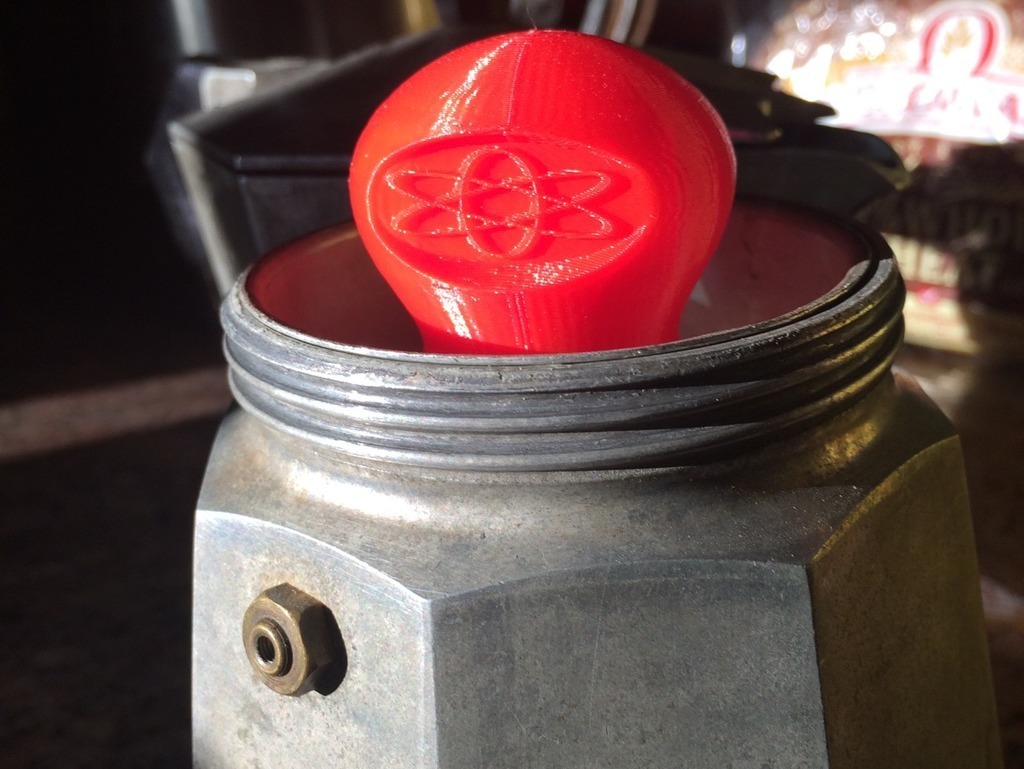3D print Atomic Coffee Tamper・Cults