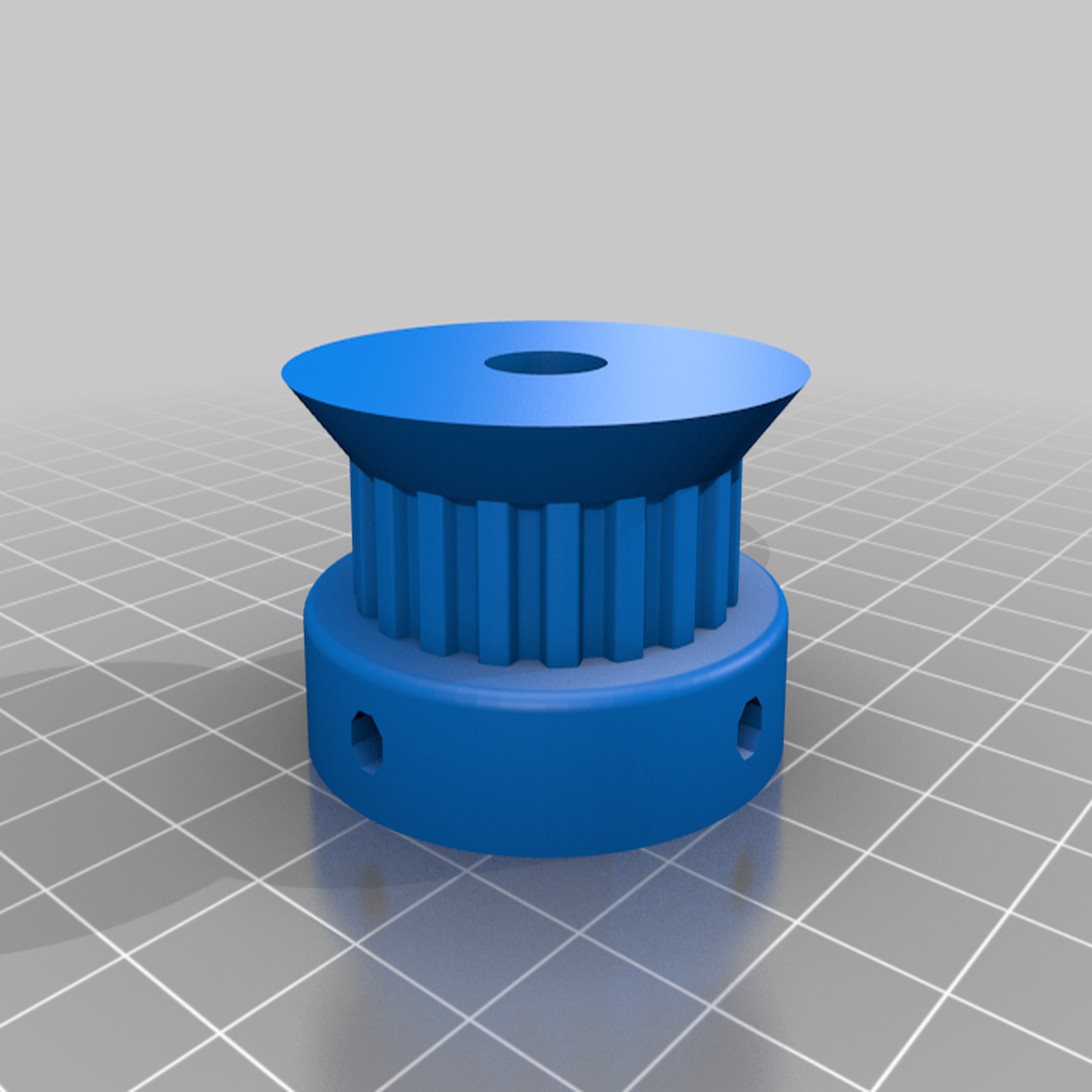 Free 3D file Pulley XL teeth 20 bore 10mm 🧞‍♂️・3D printable model to ...