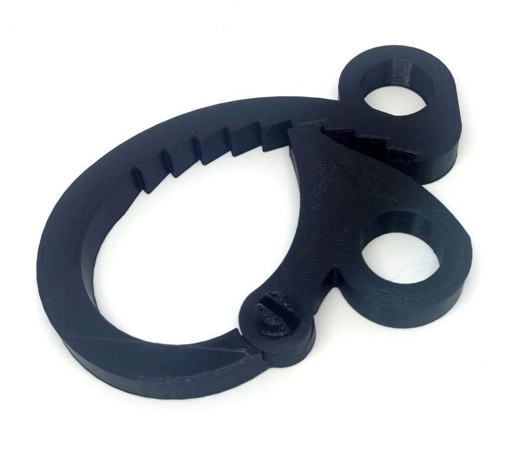 3D printed Ratcheting Cable Clamp・Cults