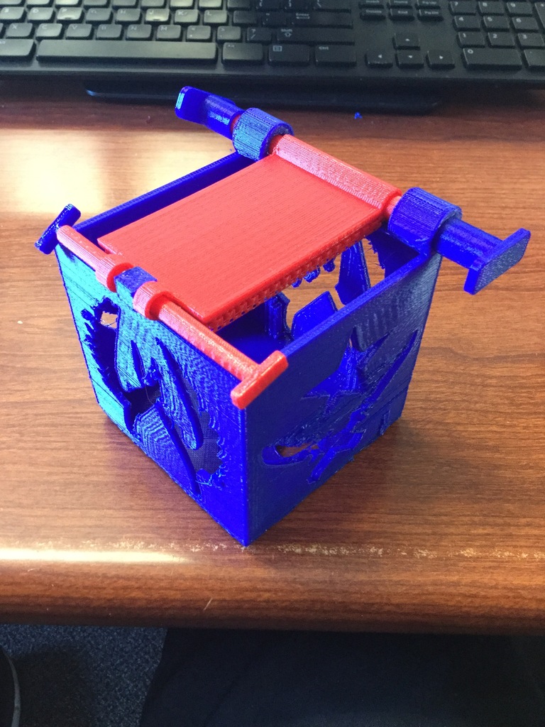 Бесплатный 3D файл Чехол для кубика-головоломки 🏛️ ・Идея 3D-печати для ...