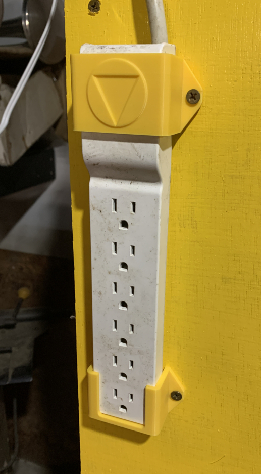 Free 3D file Power Strip Holder 🏠 ・3D printable model to download・Cults