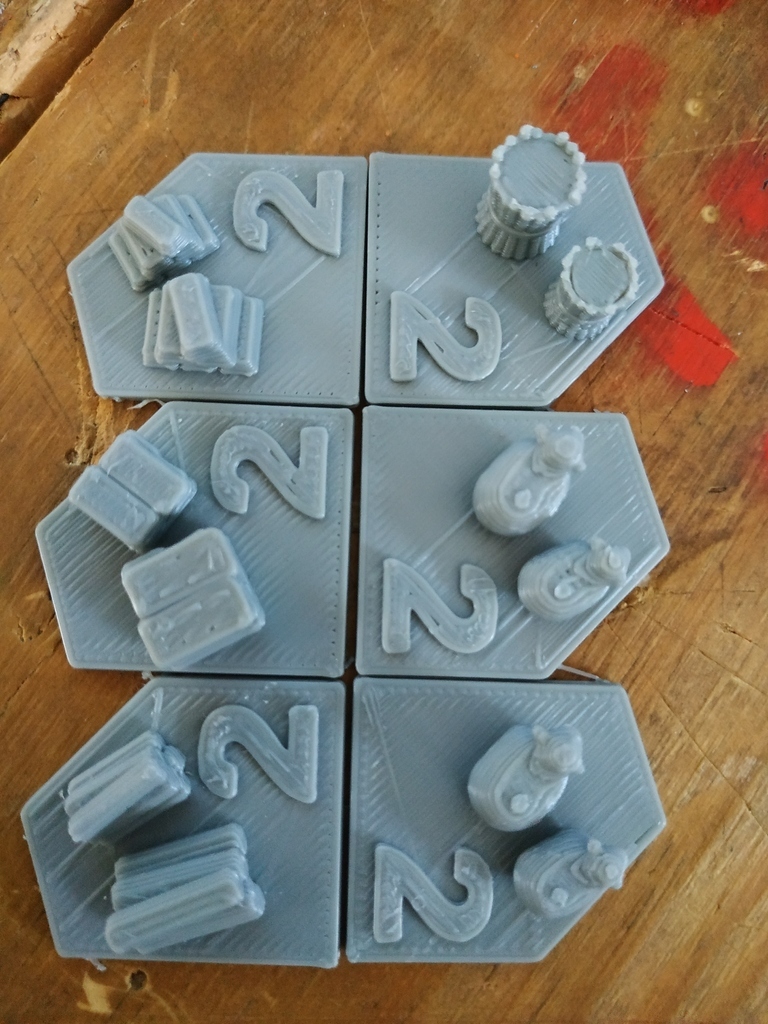 3D printable Catan Ports・Cults
