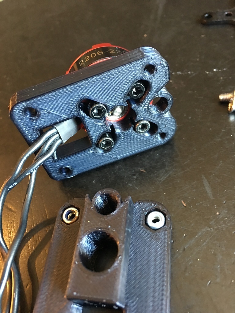 🪶 RMRC Ready Made RC Recruit V2 Wing 2 Piece Motor Mounts & NEW NO GLUE ...