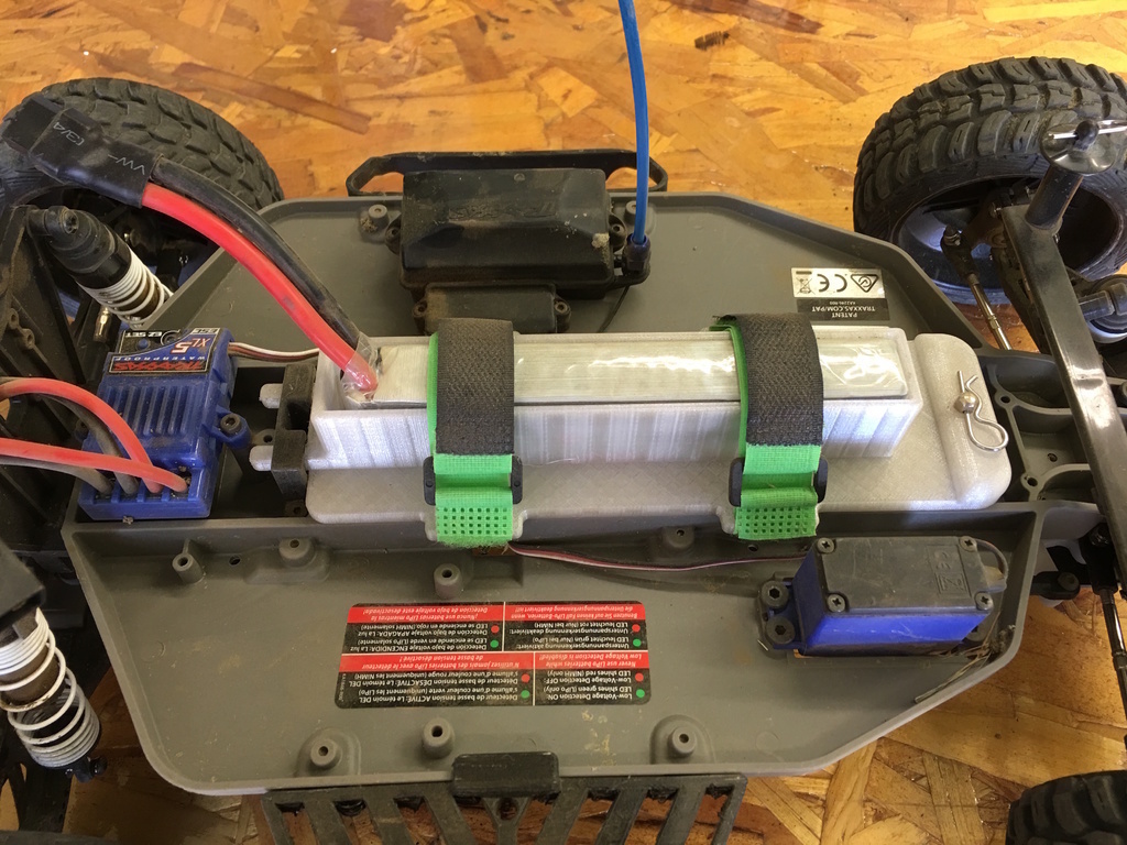 🔋 Traxxas Lipo Battery Holder for Slash Short Course RC truck 2wd・Free ...