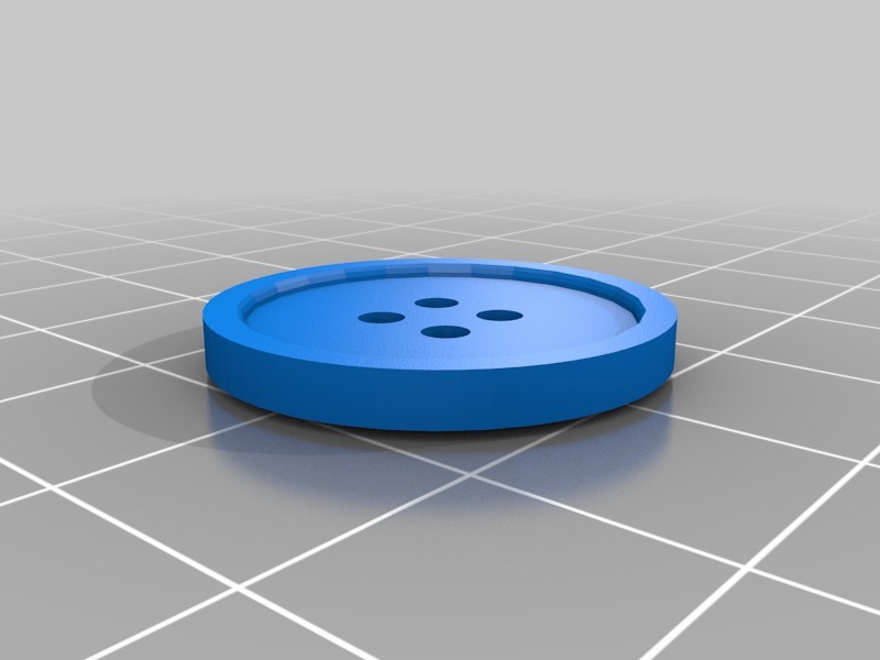🎭 Button・Free 3D File for ・Cults