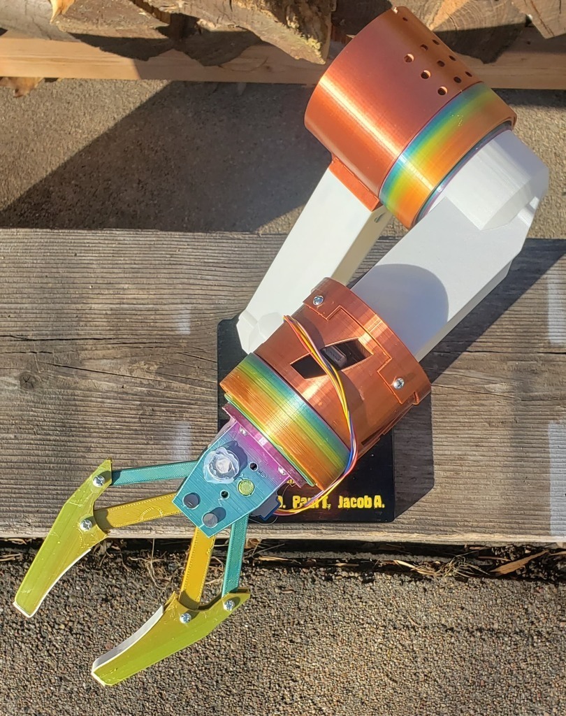 Free 3D file Nema 17 Robot Arm remix 🤖 ・Object to download and to 3D ...