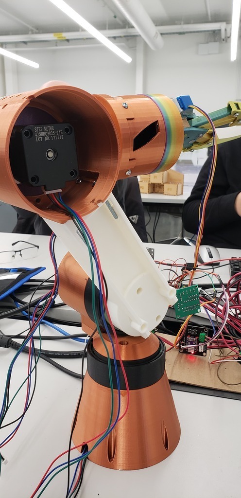 Free 3D file Nema 17 Robot Arm remix 🤖 ・Object to download and to 3D ...