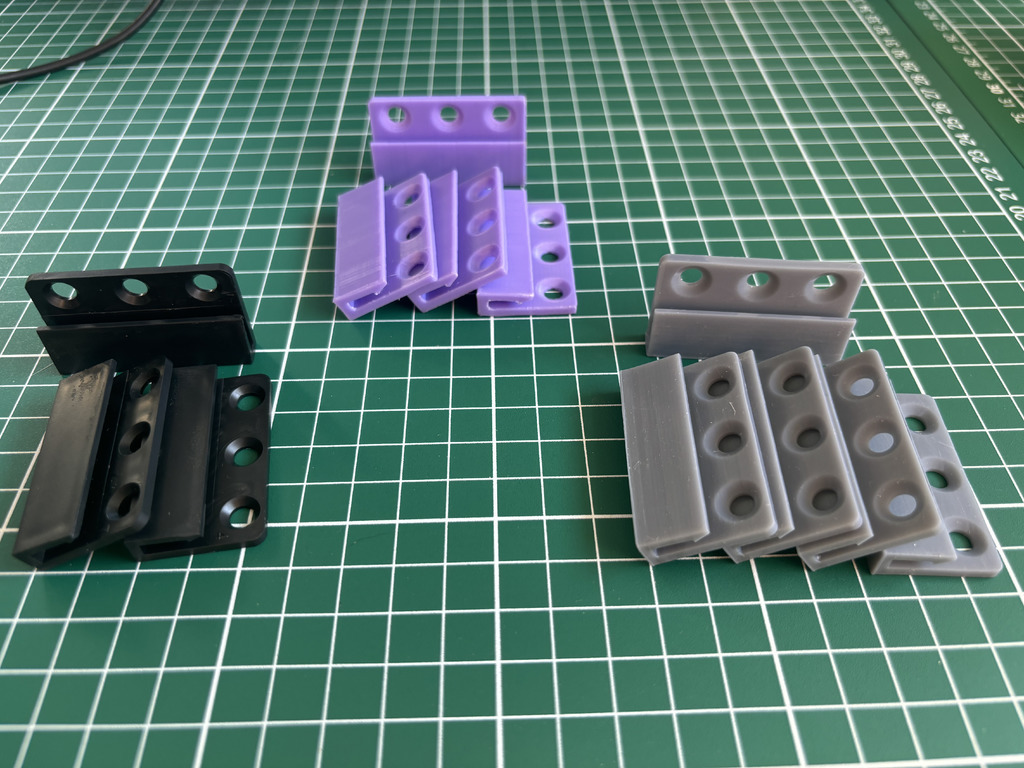 Free 3D file baseboard clips for wall and furniture legs 🧑‍🔧 ・3D ...