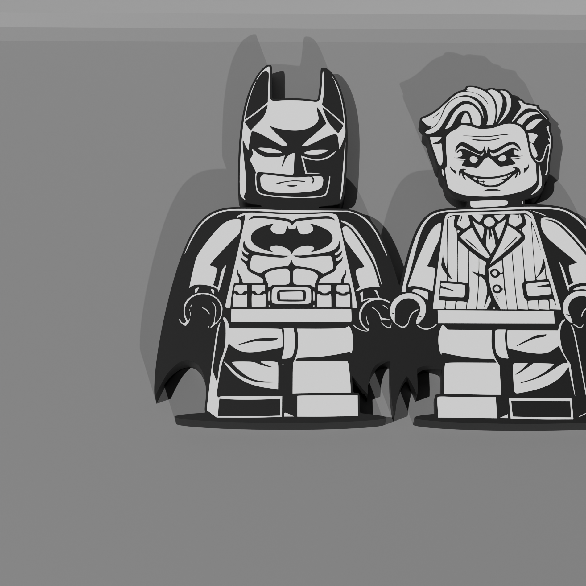 The LEGO Batman Movie - The villainous Joker arch enemy of Batman, image size:1900x1900
