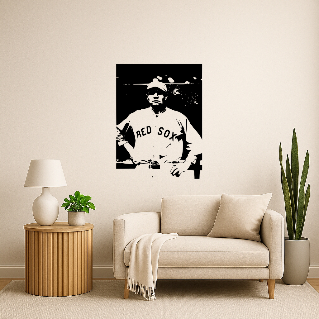🎨 Babe Ruth Babe Ruth Chicago Sox Wall Art Framed・Archivo 3D para ...