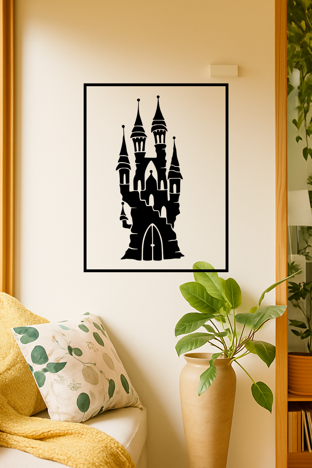 🐦 Big Bird Big Bird Count Von Counts Castle Wall Art Framed・Archivo 3D ...