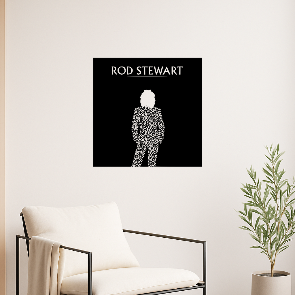 🎨 Rod Stewart Rod Stew Wall Art Framed・ 3D File for 3D printing・Cults